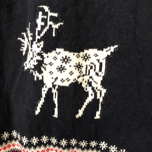 Tommy Hilfiger Reindeer Christmas Icelandic Sweater - Picture 3 of 7